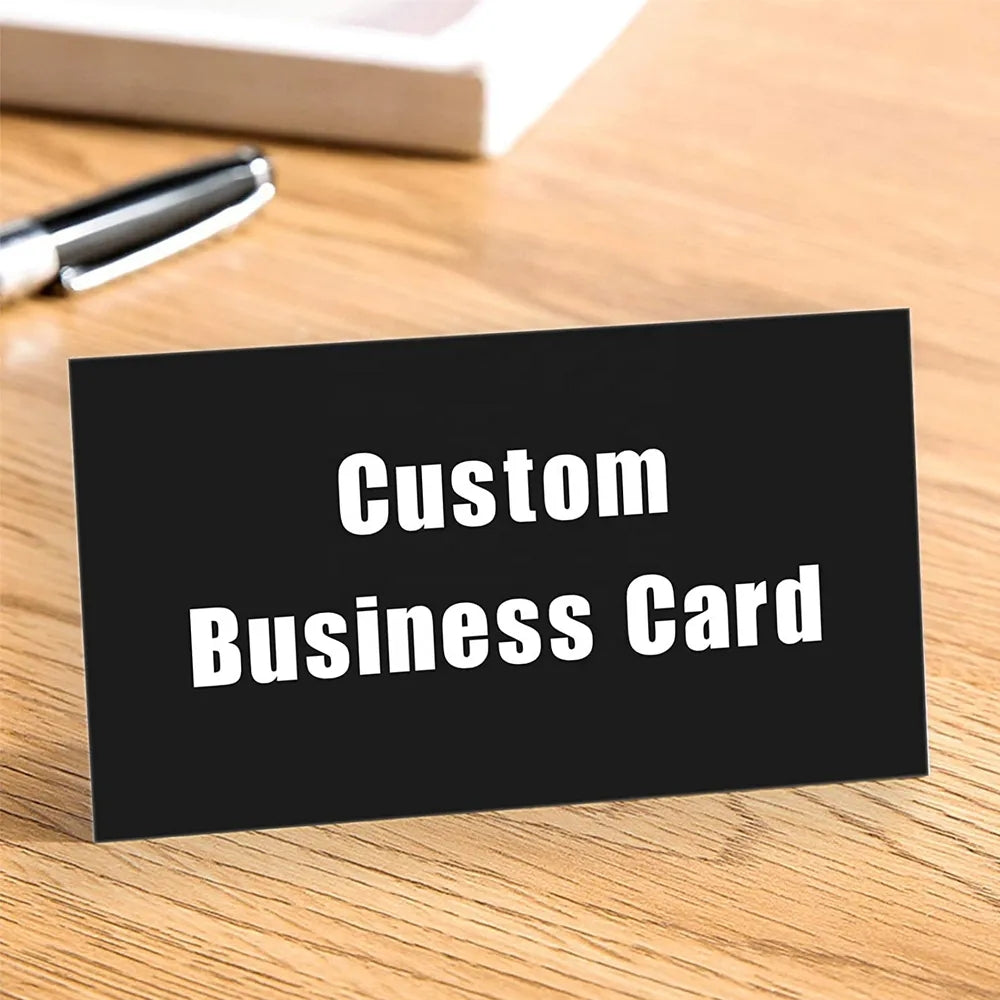 Custom Business Cards Personalized Logo 300gsm Paper