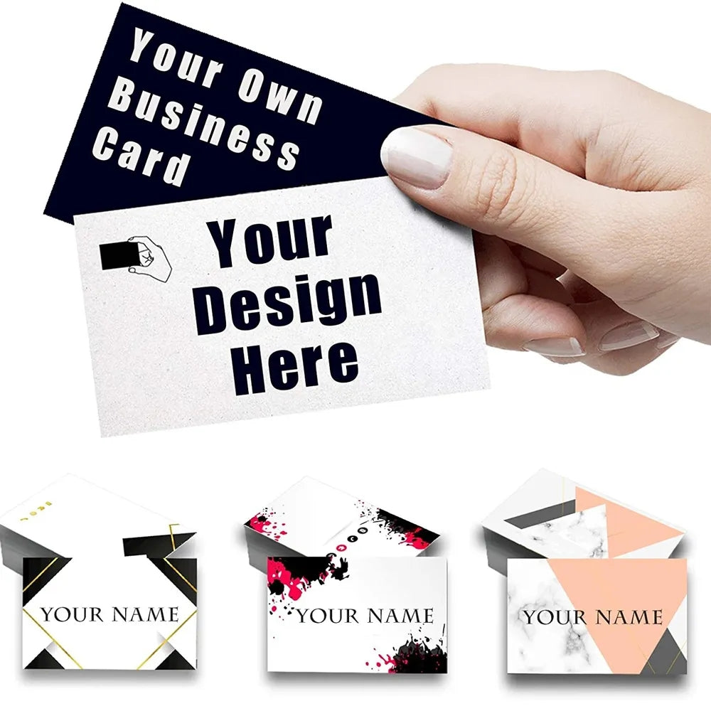 Custom Business Cards Personalized Logo 300gsm Paper