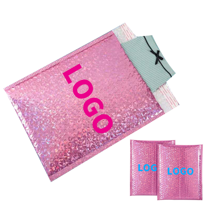 100pcs Custom Bubble Mailer Padded Envelopes Self-Seal Packaging